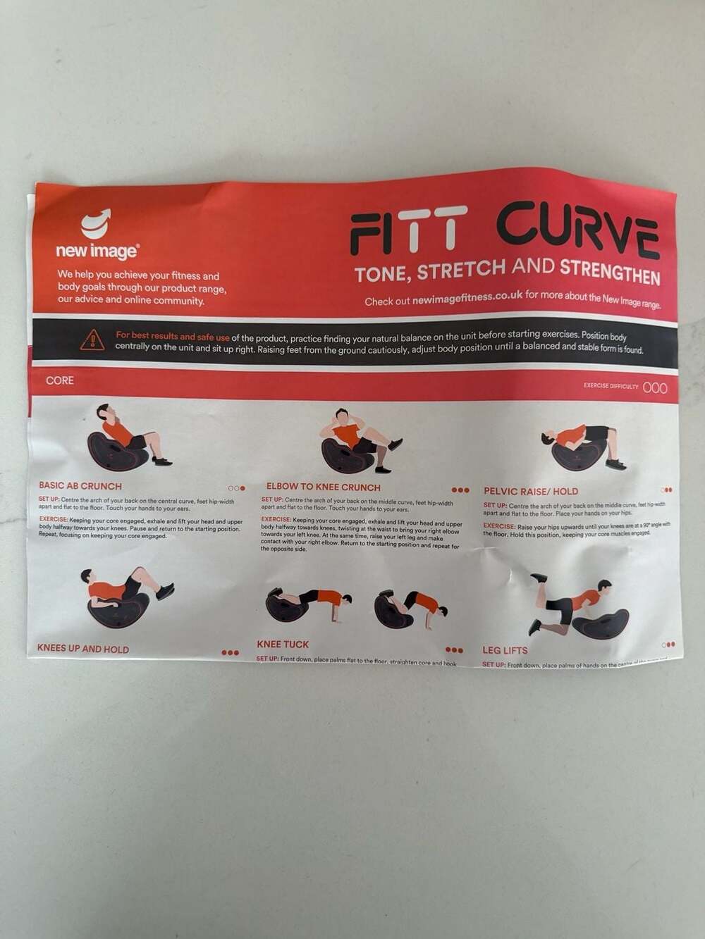 New Image Fitt Curve InflatableExercise Machine - Picture 2 of 5